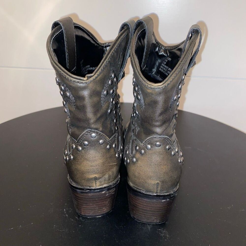 Bullboxer Women’s Dani Cowboy Boot Size 8.5 NWOB Brown - Picture 4 of 9